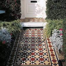 Cutting tile around door jamb is easy if you take the right measurement and you use the right tools. Decorative Front Step And Porch Tiles Rated People Blog