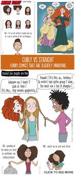 Curly Hair Vs Straight Hair 20 Funny Comics That Are Slightly Annoying Comics Relateable Comi Hair Problems Funny Straight Hairstyles Straight Hair Problems
