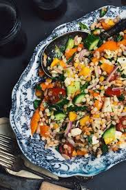 Salade De Couscous Israelien A La Mangue Le Coup De Grace Recipe Couscous Salad Whole Food Recipes Israeli Couscous Salad
