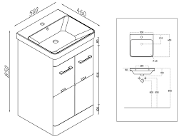 Several decades ago, when there was only one bathroom in the house, the height of this piece was adjusted so that the children were able to use it. Harrison Bathrooms Eve Floor Standing 850mm Height Vanity Unit Eve003 Ross002