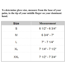 Neumann Glove Adult Size Chart Jpg