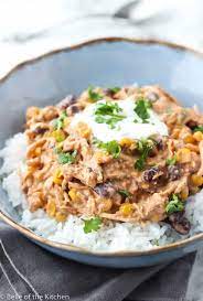 It's the sour cream that makes the sauce so creamy. Crockpot Cream Cheese Chicken Chili Belle Of The Kitchen