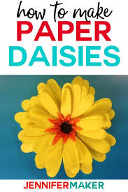 Use it as a photo frame decoration or wall hanging or room decor. Paper Daisy An Easy Rolled Flower Jennifer Maker