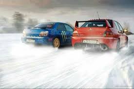 Subaru Impreza Wrx Sti Vs Mitsubishi Lancer Evolution X Evo 9 Vs Wrx Sti Japanese Cars Import Cars Super Cars