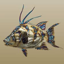 Metal Fish Art Stainless Steel Sealife Sculptures Metallic Fish Sculptures And Nautical Fish Art Fish Sculpture Fish Art Metal Fish Wall Art