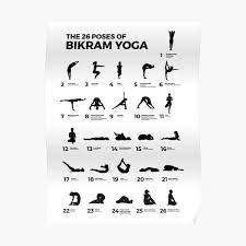 Poses are categorized into standing, hip openers, core & twist, backbends. Yoga Poses Posters Redbubble