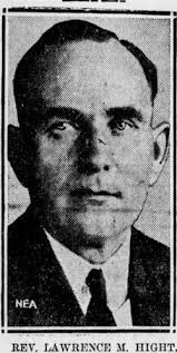 Rev Lawrence Milton Hight (1874-1959)