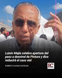 El miembro del Comité Olímpico Internacional, Luisín Mejía, quien se  autodefine como “banilejo”, expresó su satisfacción por la inauguración del  paso a desnivel de Pintura, en la Prolongación 27 de ...