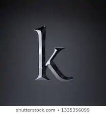 Black Font Letter K Images Stock Photos Vectors Shutterstock Lettering Fonts Letter K Lettering