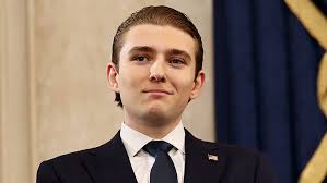 Sky News host Rita Panahi stokes predictions Barron Trump could be  president one day.