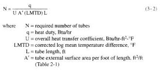 Shell And Tube Heat Exchanger Sizing Oil And Gas Separator