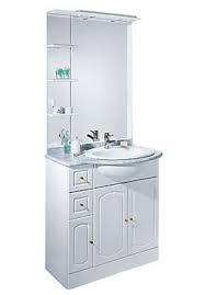 Ensemble De Salle De Bains Marbre Blanc Brillant Castorama Rimini 80 Cm Castorama