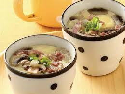 杯子料理 培根蘑菇蒸蛋by yi cher recipe food recipes desserts