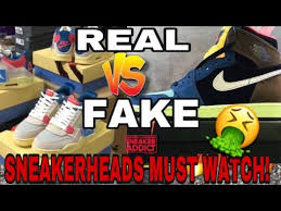 In the video above, dr klekt explains how the laces on the real air jordan 1 chicago come in a cocoon shape. Real Vs Ua Fake Union Air Jordan 4 Biohack 1 Travis Scott Nike Sb Sneaker Legit Checks Reselling Youtube