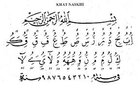 Hiasan mushaf kaligrafi surat al kautsar untuk anak sd. Cara Menggambar Kaligrafi Dengan Pensil Disertai Khat Dan Contoh Kaligrafi