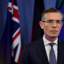 In Perrottet and V'Landys' stadium stoush, two men are appealing to two  very different audiences