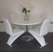 high gloss round kitchen table