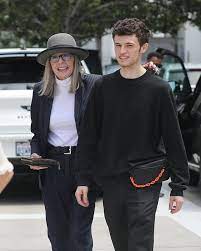 Diane Keaton and her 22-year-old son Duke posed for some rare photos  together while shopping in Beverly Hills on Thursday! #DianeKeaton  #DukeKeaton Photos: Backgrid