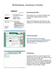 Simplify your finances with our services including bank accounts, mortgages, credit cards, savings and insurance. Nb Web Banking Anmeldung In 3 Schritten National Bank Ag