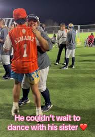Little brother, @Arron Almaraz was so ready to dance @Ty Myers new jam with  his sister, ❤️ @alaunah_almaraz #softballlife #softballtiktoks  #collegesoftball #uttyler #busybody #country
