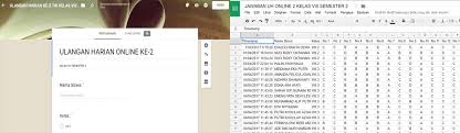 Materi bahasa inggris kelas 10 semester 1. Cara Mengolah Jawaban Ulangan Online Google Form Dengan Spreadsheet Google Pakar Tutorial