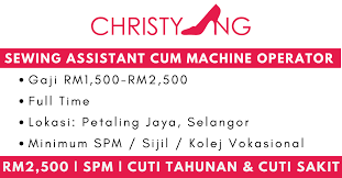 Start your uk & international job search for academic jobs, research jobs, science jobs and managerial jobs in leading universities and top global employers. Jawatan Kosong Di Christy Ng Sdn Bhd Maukerja Malaysia Facebook