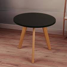 Letting go can be tough, however, when you've come to rely on their convenience and style. Sunsky Small Apartment Small Furniture Creative Leisure Solid Wood Balcony Coffee Tea Round Table Size Diameter 50cm Height 45cm Black