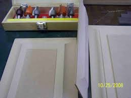 The first bit to be used is the coping bit (tongue). 3 Pass Mdf Raised Panel Doors Bits Router Forums