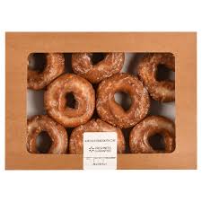 Follow the directions on the packaging to pour the proper ratios, then stir well to combine. Freshness Guaranteed Glazed Sour Cream Donuts 20 Oz 8 Count Walmart Com Walmart Com