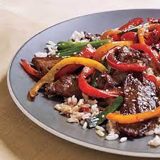 Spicy Beef And Bell Pepper Stir-Fry Recipe | Myrecipes