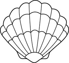 Jakobsmuschel Ausmalbilder Ausmalbilder Jakobsmuschel Malvorlagen Ausmalen Muscheln