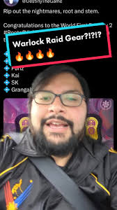 Root of Nightmares Hunter Raid Gear