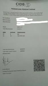 Lembaga pembangunan industri pembinaan malaysia (cidb). Siap Tambah Kod Bidang Cidb Smart Global Management Facebook