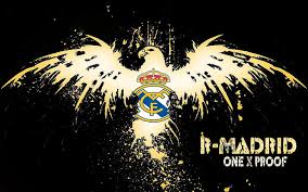 Real madrid club de fútbol, real madrid c.f. Hd Wallpaper Football Club Madrid Logo Real Madrid Illuminated Night Low Angle View Wallpaper Flare