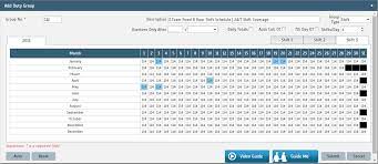 I need to be able to calculate hours worked when on a 24 hour roster. 3 Team Fixed 8 Hour Shift Schedule