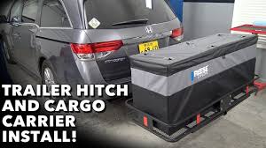 There are options for hitch mounted cargo. Get More Space Utility With A Hitch Cargo Carrier Cargo Bag Youtube