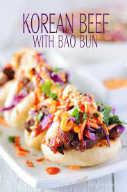 Sweet And Spicy Korean Beef With Bao Bun Korea Recipe Bao Buns Sweet And Spicy Asian Recipes