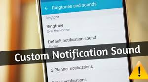 How To Set Custom Notification Sound In Any Samsung Galaxy Custom Notification Sounds Youtube