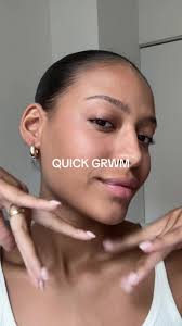 Maya Cole takes you through her quick everyday makeup routine 💅 #grwm  #quickgrwm #anmmodels #glowymakeup #makeuproutine