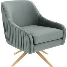titus pleated arm chair seafoam gold in 2021 swivel armchair armchair chair