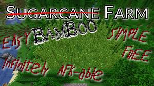 A sword is the most efficient tool for the job. How To Grow Bamboo On Your Sugarcane Farm Minecraft 1 14 Youtube