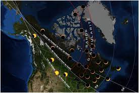 Solar eclipse will occur on june 10, 2021. Eclipse De Soleil Du 10 Juin 2021 Espace Pour La Vie