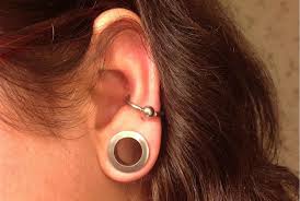 There are several variations to conch piercings. Conch And Conch Orbital Piercing