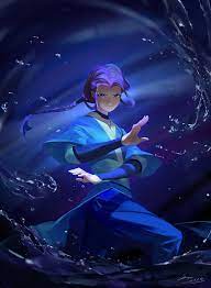 The first three show as she turns her head. Katara Avatar And 1 More Drawn By Chow Artist Danbooru