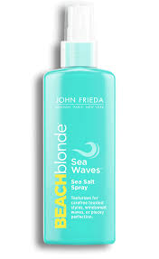 No matter whether your hair is fine, medium, or thick, straight, wavy, curly, or coily, you can use this guy. Blonde Hair Beach Wave Spray John Frieda