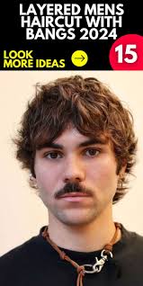 Men's Long Layered Styles: Trending Long Hairstyles with Bangs in 2024