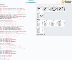 With an average air temperature of 67.5°f / 19.7°c, july is the warmest month in a year. Chord Cold Water Chris Chatham Tab Song Lyric Sheet Guitar Ukulele Chords Vip