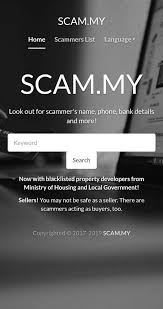 .countries » asian scams & scammers » malaysia becomes internet scam haven. Scam My For Android Apk Download