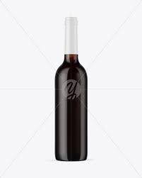 Download Amber Glass Red Wine Bottle Mockup In Bottle Mockups On Yellow Images Object Mockups PSD Mockup Templates