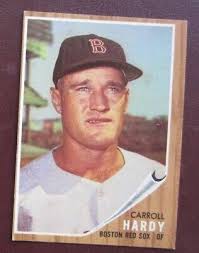 1962 Topps Baseball #101 Carroll Hardy Boston Red Sox（Baseball Cards
